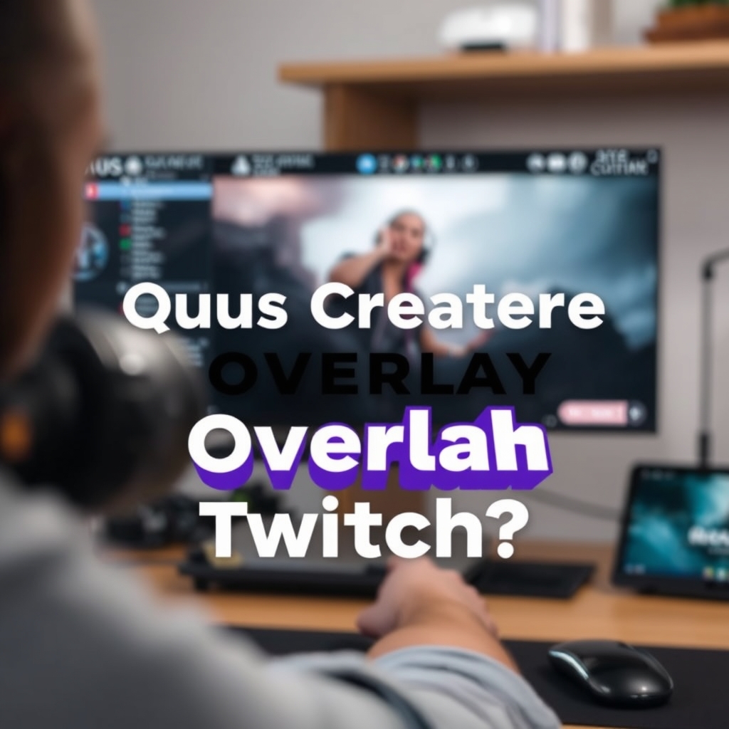 Pourquoi Créer un Overlay Twitch ? — Guide complet : Graphiste overlay twitch